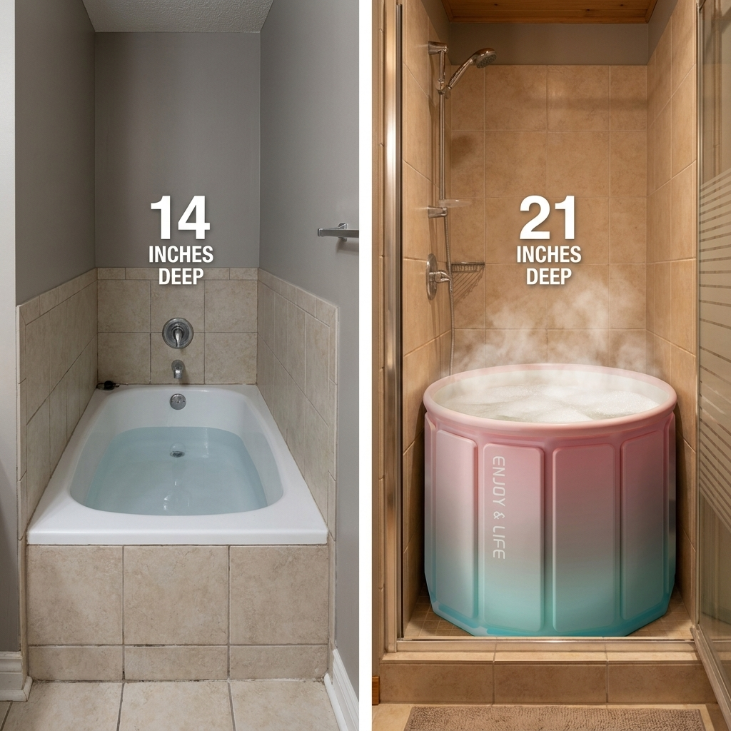 THE FOLDABLE BATHTUB