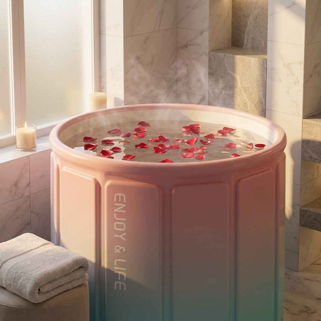 THE FOLDABLE BATHTUB