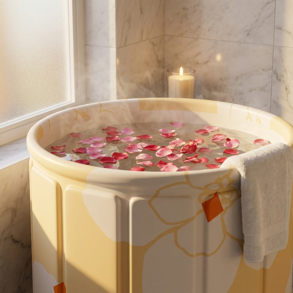 THE FOLDABLE BATHTUB