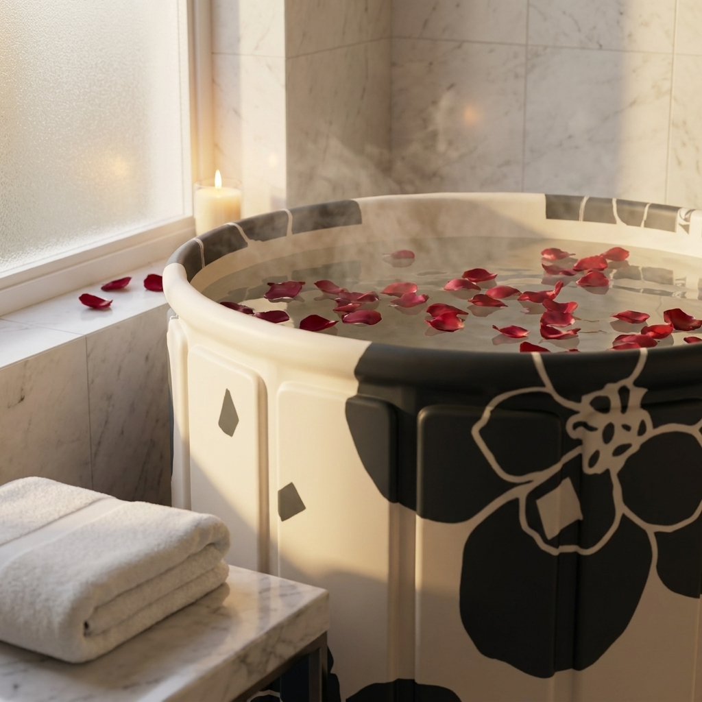 THE FOLDABLE BATHTUB